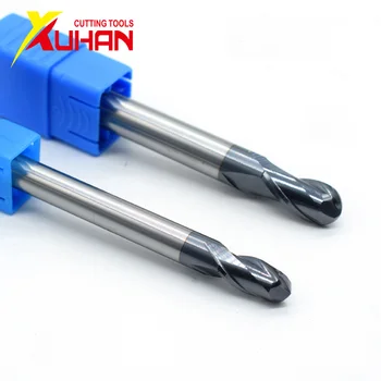 

Endmills 2 Flutes lengthen HRC50 Carbide ball nose endmill machine Tungsten Steel cnc Milling Cutter End Mill machine tools