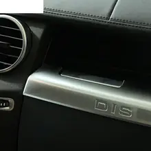 ABS хромированный внутренний бардачок формовочный чехол накладка для Land Rover Discovery 4 LR4 2010- автомобильные аксессуары