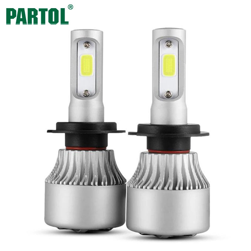 Led Headlamp Bulbs >> Partol S2 COB H7 LED Headlight 72W 8000LM Car LED H11 H1 H3 Headlights Bulb Headlamp Fog Light ... Led Headlamp Bulbs >> Partol S2 COB H7 LED Headlight 72W 8000LM Car LED H11 H1 H3 Headlights Bulb Headlamp Fog Light ...