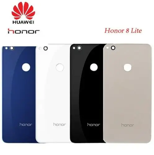 

Huawei Honor 8 Lite Back Glass Battery Cover For Huawei Honor 8 Lite Back Glass Cover Honor8 Lite Rear Door Housing Case Panel