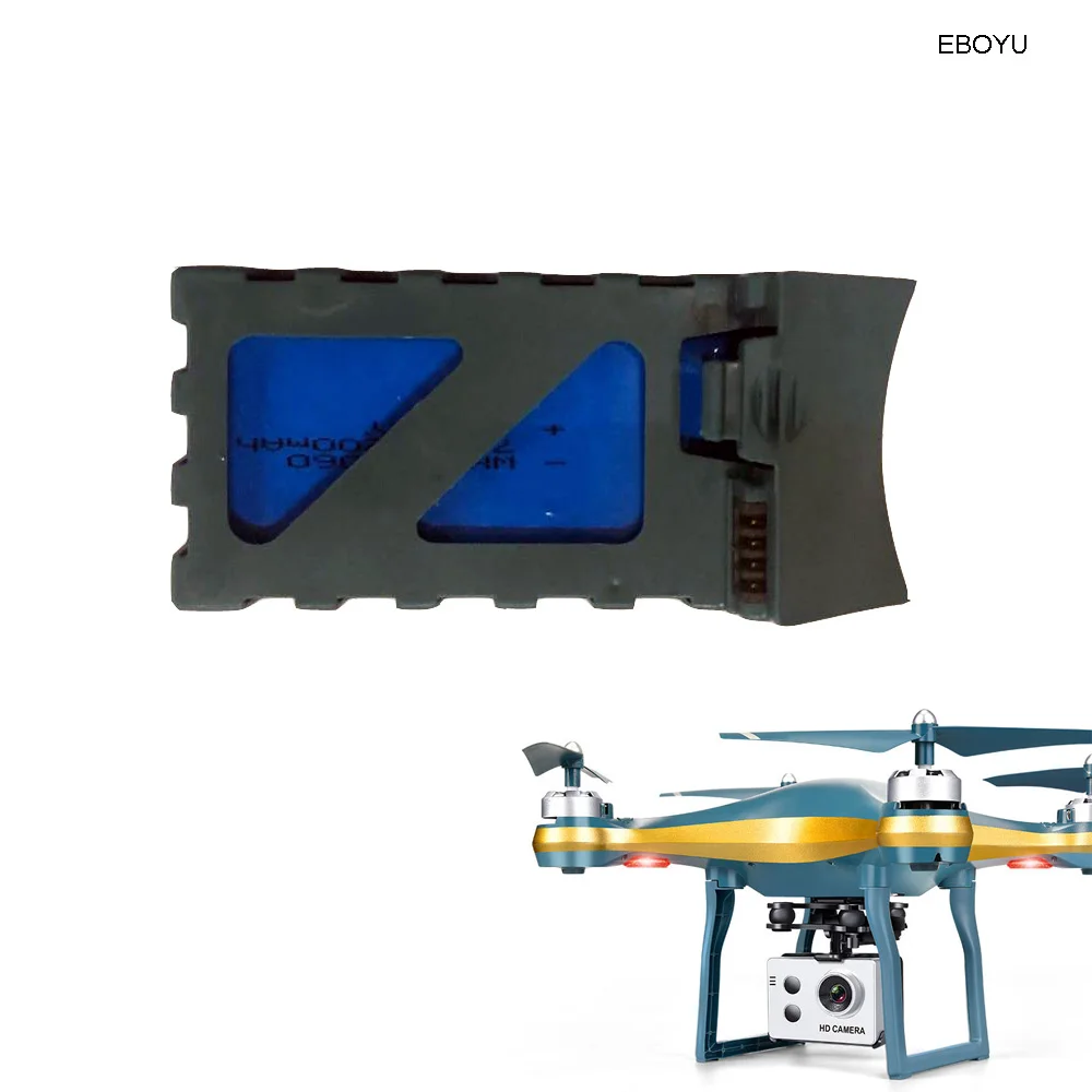 EBOYU 7 4 В 1800 мАч Lipo батарея для XKY K10 GPS Дрон WiFi FPV замена батареи|landing skid|spare partsmjx x800 |