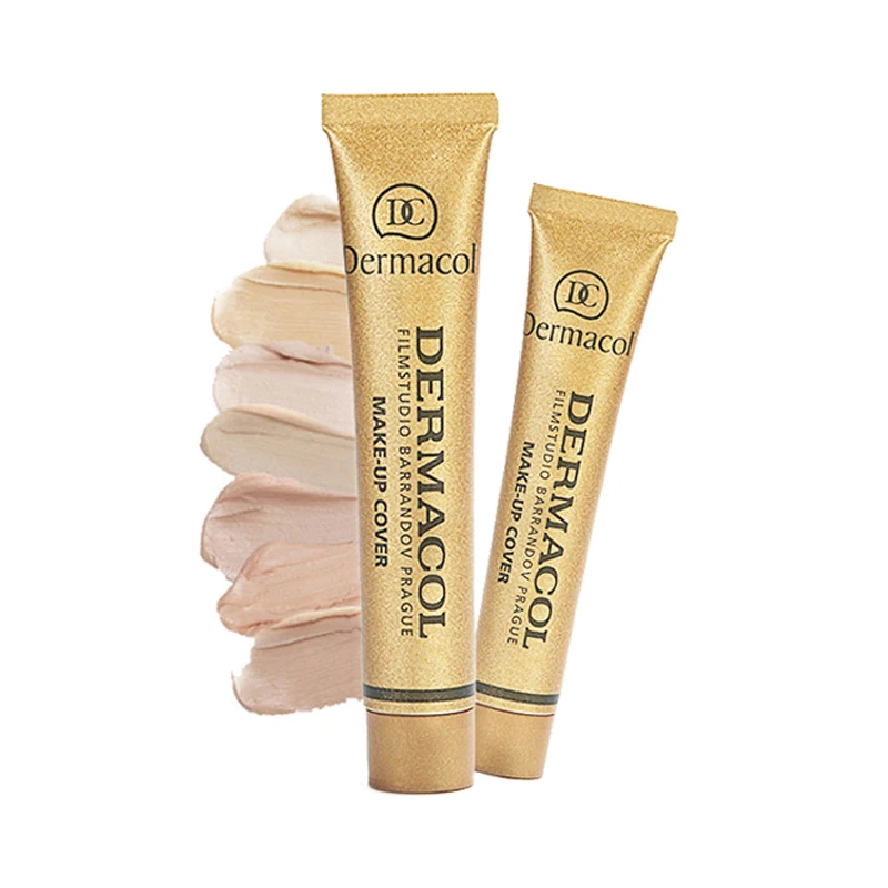 

2pcs Original Dermacol Make up Cover Primer Concealer Base Professional Face Dermacol Makeup Foundation Contour Palette Base