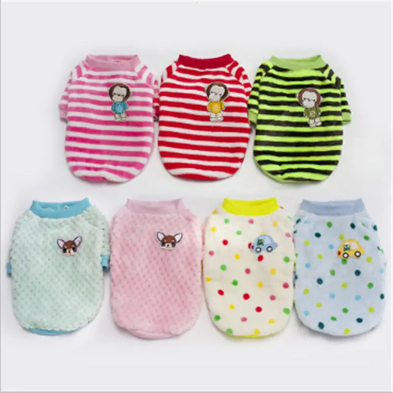 

Warm Pet Dog Clothes Soft Cotton Hoodies Outfit For Small Dogs Chihuahua Pug Sweater Clothing Puppy Coat Jacket