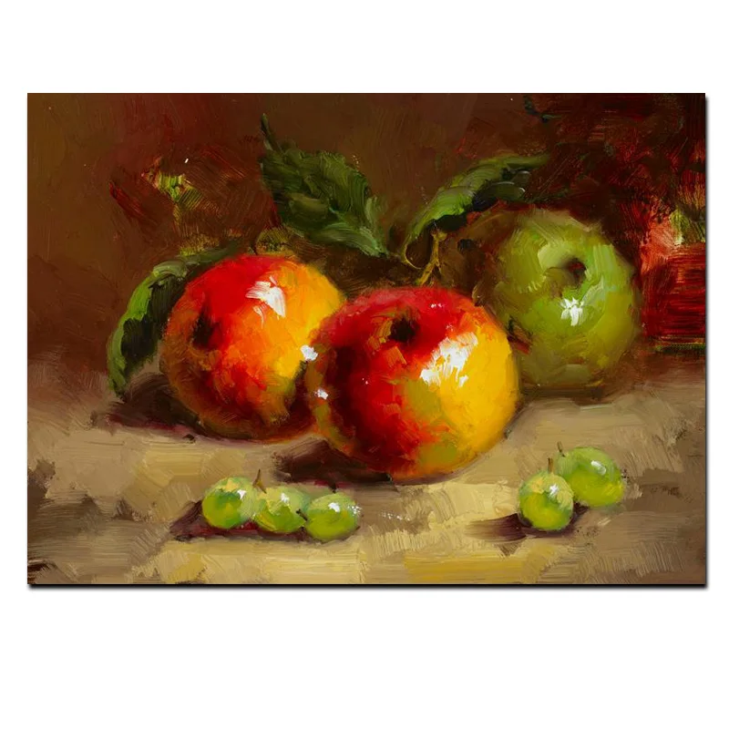 Картина маслом на холсте фрукты холсте|hd prints|oil paintingstill life oil painting |