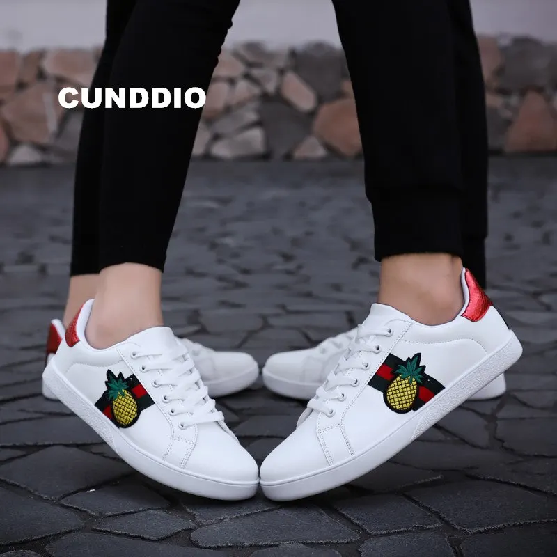 

new women shoes small white shoes flat casual sneakers women Brand zapatos mujer tenis feminino Couple size 35-46 bota feminina