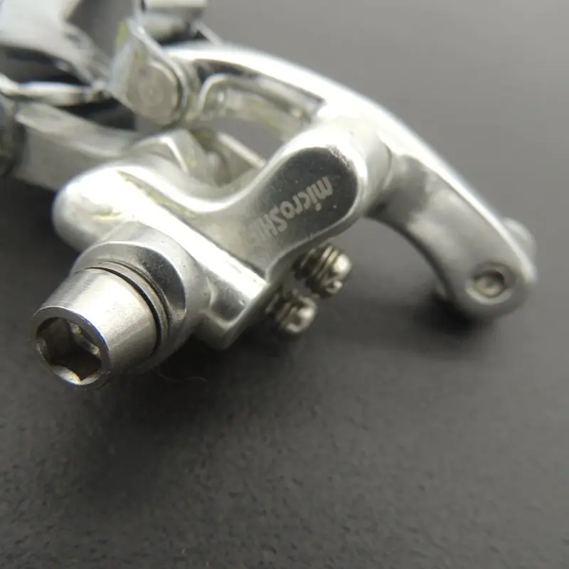 Микро вращение mIcroshift FD R438 складной велосипед передний переключатель 8 скорость