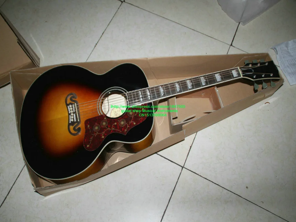 

Sell like hot Sunburst 200 Acoustic Electric Guitar with FSM SUNBURST High Quality