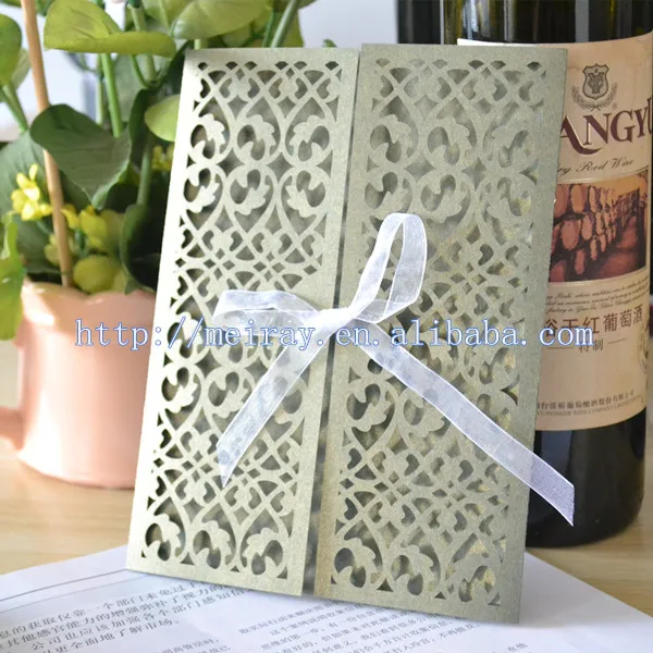 wedding invitations black white and red, red filigree wedding invitations laser cutting with custom design