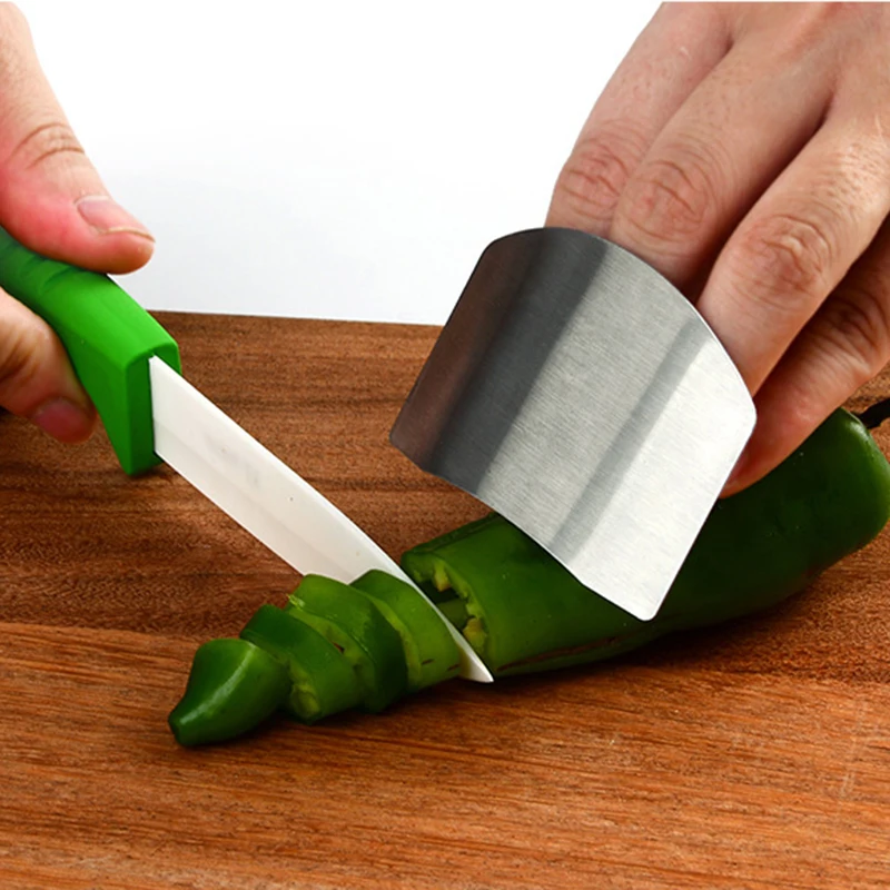 

Kitchen Gadgets Security Design Food Knife Cut Vegetable Palm Rest Anti-cut Finger Protector Hand Guard Home Cutting Supply 1pc