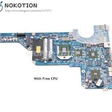 NOKOTION 638855-001 647627-001 для HP Pavilion G4 G6 G7 Материнская плата ноутбука DA0R22MB6D0 разъем S1 DDR3 HD4250 Процессор