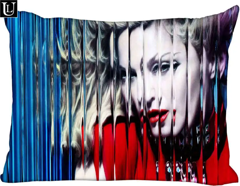 Изготовленный На Заказ Madonna Прямоугольная подушка крышка Размеры 45x35 см (с одной