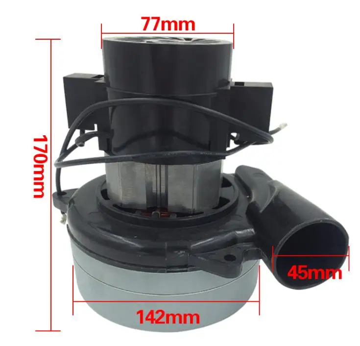 500w 550w BP32 142mm vacuum Wet and dry suction motor for TASKI NSS IPC