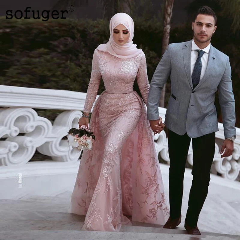 dress pengantin hijab