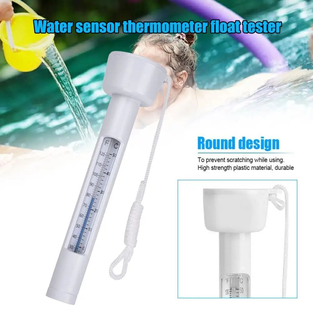 Portable Swimming Pool Sauna Tub Floating Thermometer Water Temperature Tester | Инструменты