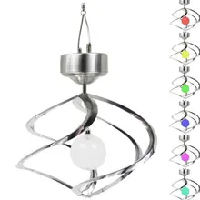 High Quality Solar Wind Chime Light LED Garden Hanging Spinner Lamp Color Changing High Quality Solar Wind Chime Light LED Garden Hanging Spinner Lamp Color Changing