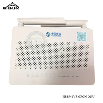 

5pcs Hua Wei HS8546V5 4GE+1TEL+2USB+WIFI 2.4GHz&5GHz FTTH GPON ONU ONT Dual-Band WiFi English Interface Optical Network Terminal