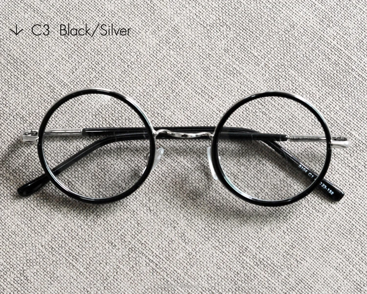 Toketorism винтажные круглые оправы для очков, Классические Новые оптические оправы, очки для мужчин и женщин 4018