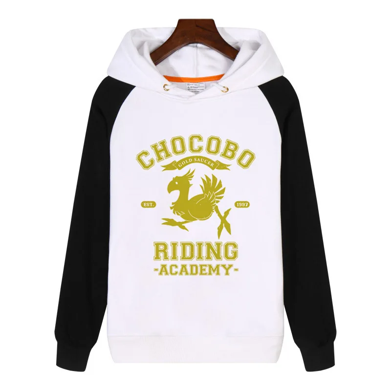 

FOR Final Fantasy VI Chocobo Riding Academy Hoodies Sweatshirt winter Streetwear Hoody Hoodie Tracksuit Sportswear GA684 GA830