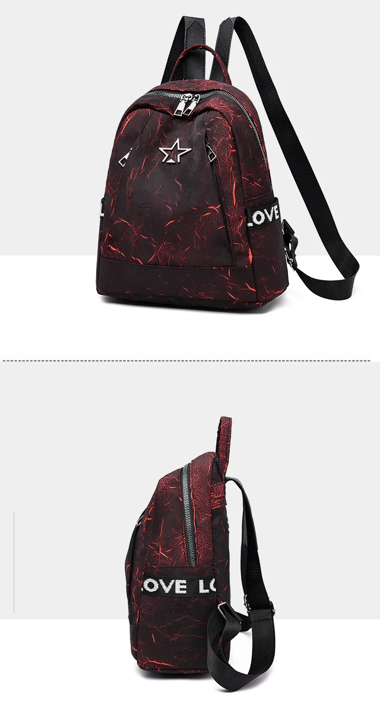 Женский рюкзак для отдыха модная женская сумка школьная сумка для дизайнерской девочки простая модная дорожная сумка-шоппер ткань Оксфорд
