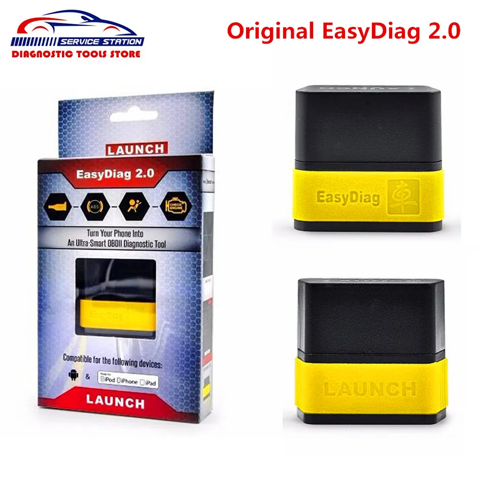 2017 New Version Launch X431 EasyDiag 2.0 Original Diagnostic Tool Easy diag 2.0 for Android/iOS Scanner Free Shipping