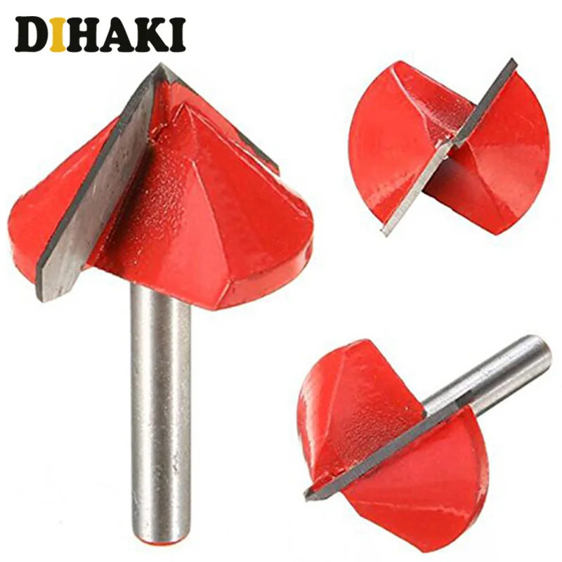 60/90/120 градусов гравировка V Groove Bit Tungsten Steel CNC маршрутизатор Деревообработка