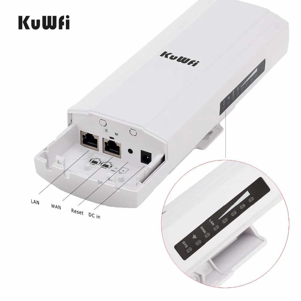 KuWfi1-5km-2-4Ghz-150Mbps-Wireless-Outdoor-CPE-Wireless-Bridge-12dBi-Antenna-Wifi-Repeater-Wireless-Router (2)