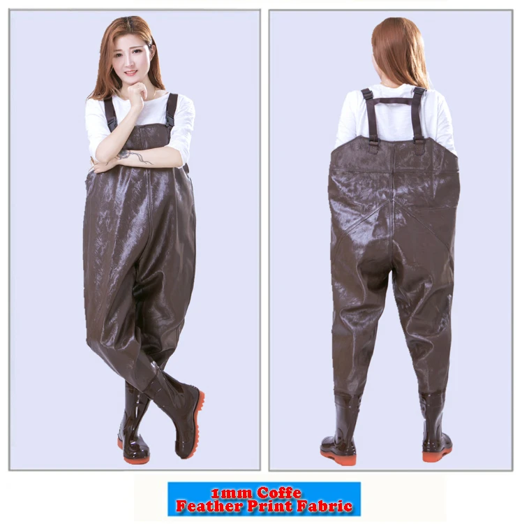 1mm  PVC Chest Waders 5