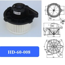 Автомобильный Кондиционер, вентилятор, Frontier воздуходувка, OEM: 522725-0596,8-97211-952-0, NS-B5201A 0486