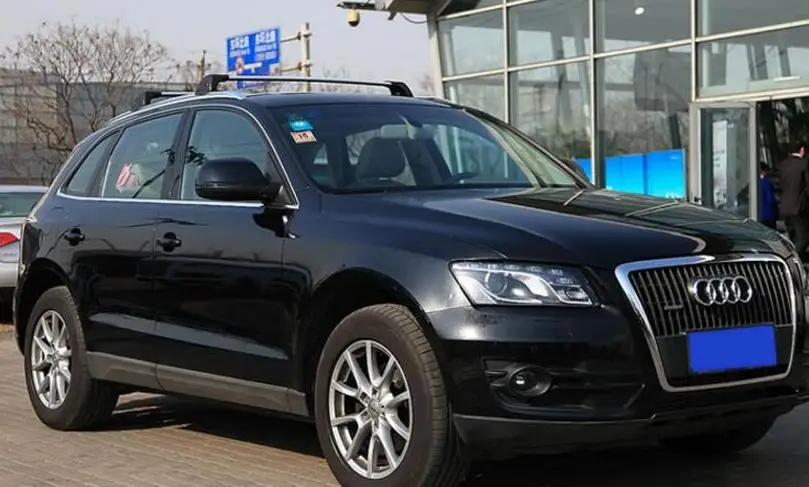 عالية الجودة سيارة من سبيكة الألومنيوم أرفف لسقف السيارة الأمتعة يناسب لأودي Q3 12-15 Q5 10-14 Q7 06-15 بواسطة EMS
