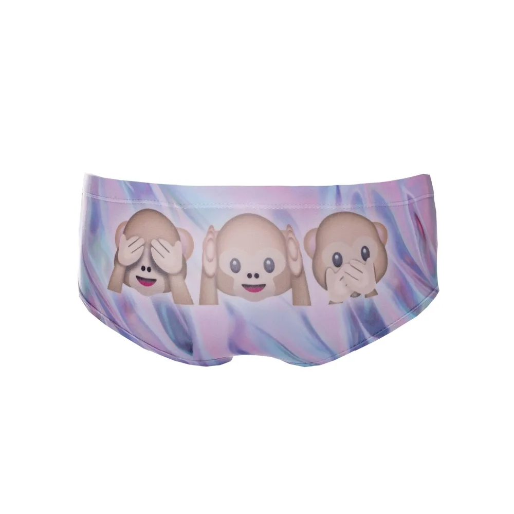 39057 emoji monkeys holographic (5)