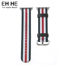 2016 new fashion star nylon band for apple watch sports nylon band for i watch abstract replacement offical colors hot sale