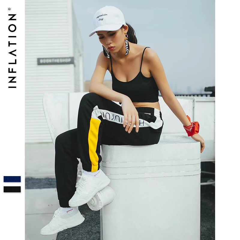 INFLATION 2018 Brand Clothing Causal  Sweatpants Men Streetwear Track Trouser Cotton Fashion Hip Hop Sweatpants 360W17