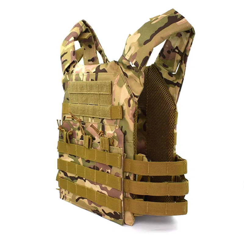 JPC военный несущий тактический жилет для мужчин охотничий страйкбол пейнтбол снаряжение защитный жилет армейский боевой тренировочный жилет - Цвет: CP