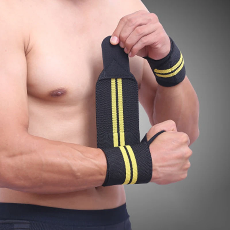 2 шт., регулируемый браслет, браслет на запястье, бандаж, повязка, ремешок для спортзала, повязка на запястье, поддерживающие полосы для тяжелой атлетики, инструмент для упражнений