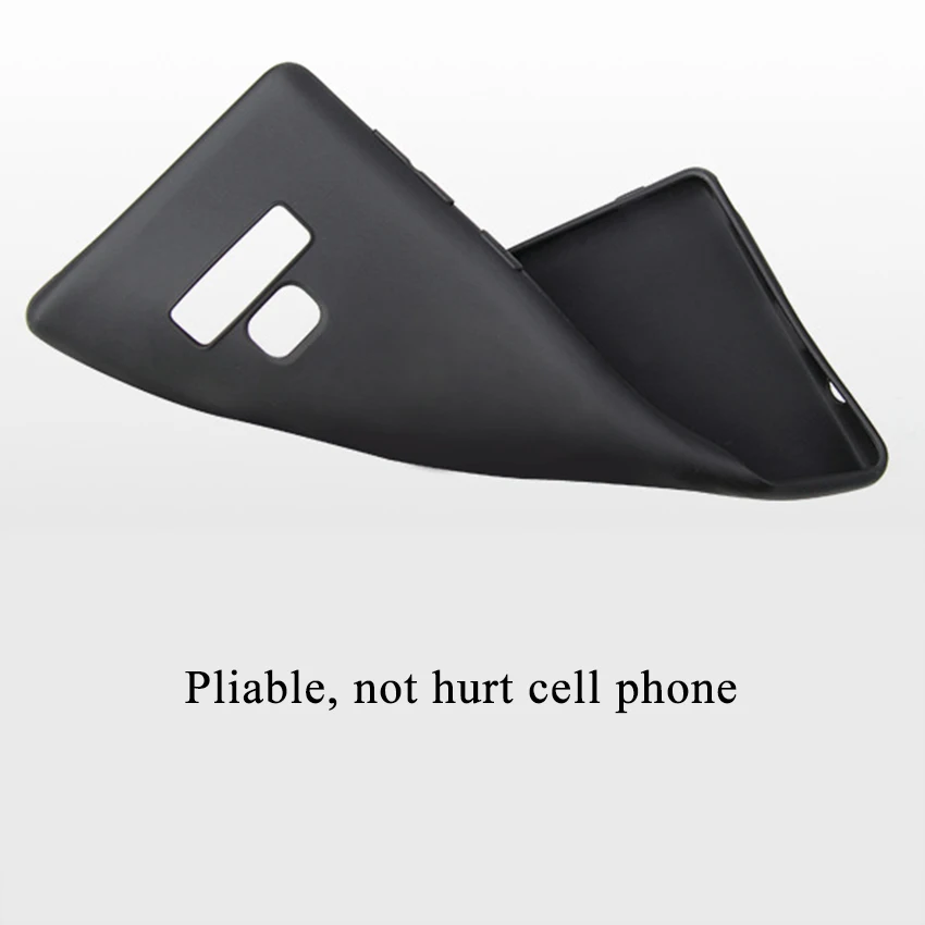 Phone Case for Samsung Galaxy S8 S9 Plus Note8 Note9 A5 A6 A7 A8 2018 J7duo Cell Case Shell Protection Black Mobile Phone Cover (6)