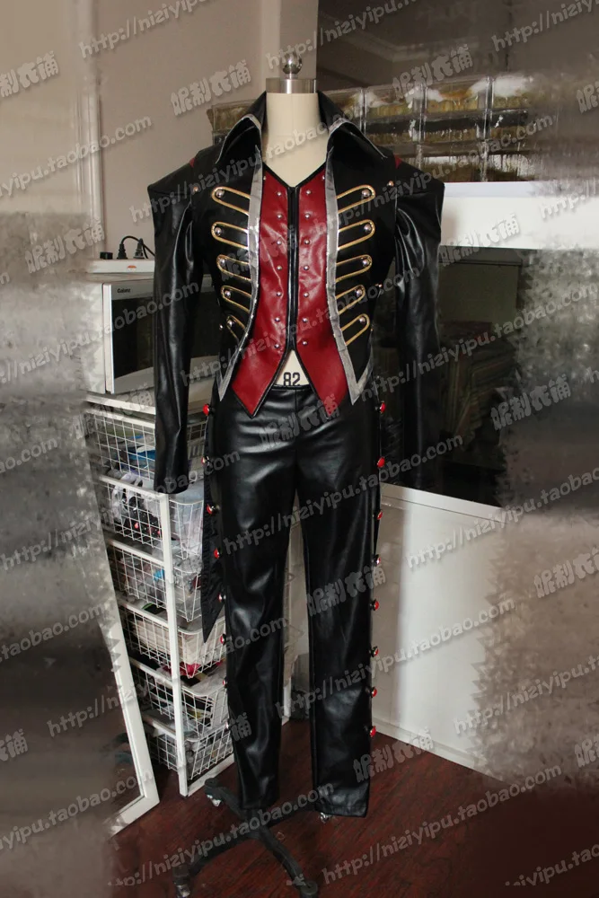 

Famous Game Widowmaker Cosplay Costume Halloween Uniform Outfit Top+Coat+Pants Custom-made