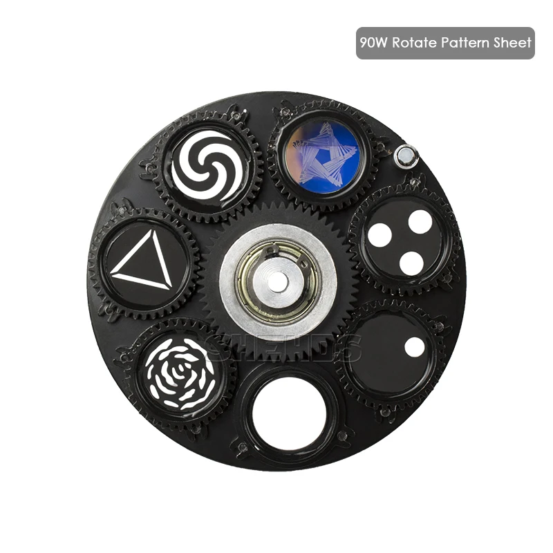 

LED Gobo 90W Lighting Parts Lamp Pattern Sheet Gobo Wheel for Professional stage lighting DJ club