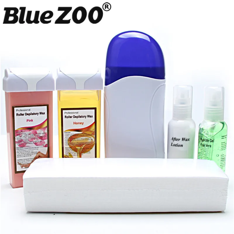 Wax Heater Painless Hair Removal Set For Waxing 80w Epilator 220240v