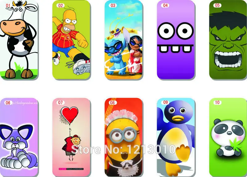 10pcs Hot Selling Super cute cartoon wallpaper Style Hard ...