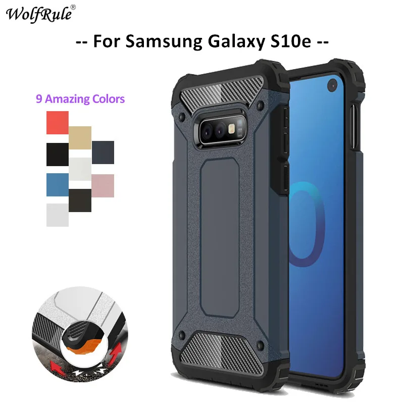 

For Cover Samsung Galaxy S10e Case TPU & PC Armor Phone Case For Samsung Galaxy S10e Cover For Samsung S10e G970 5.8''