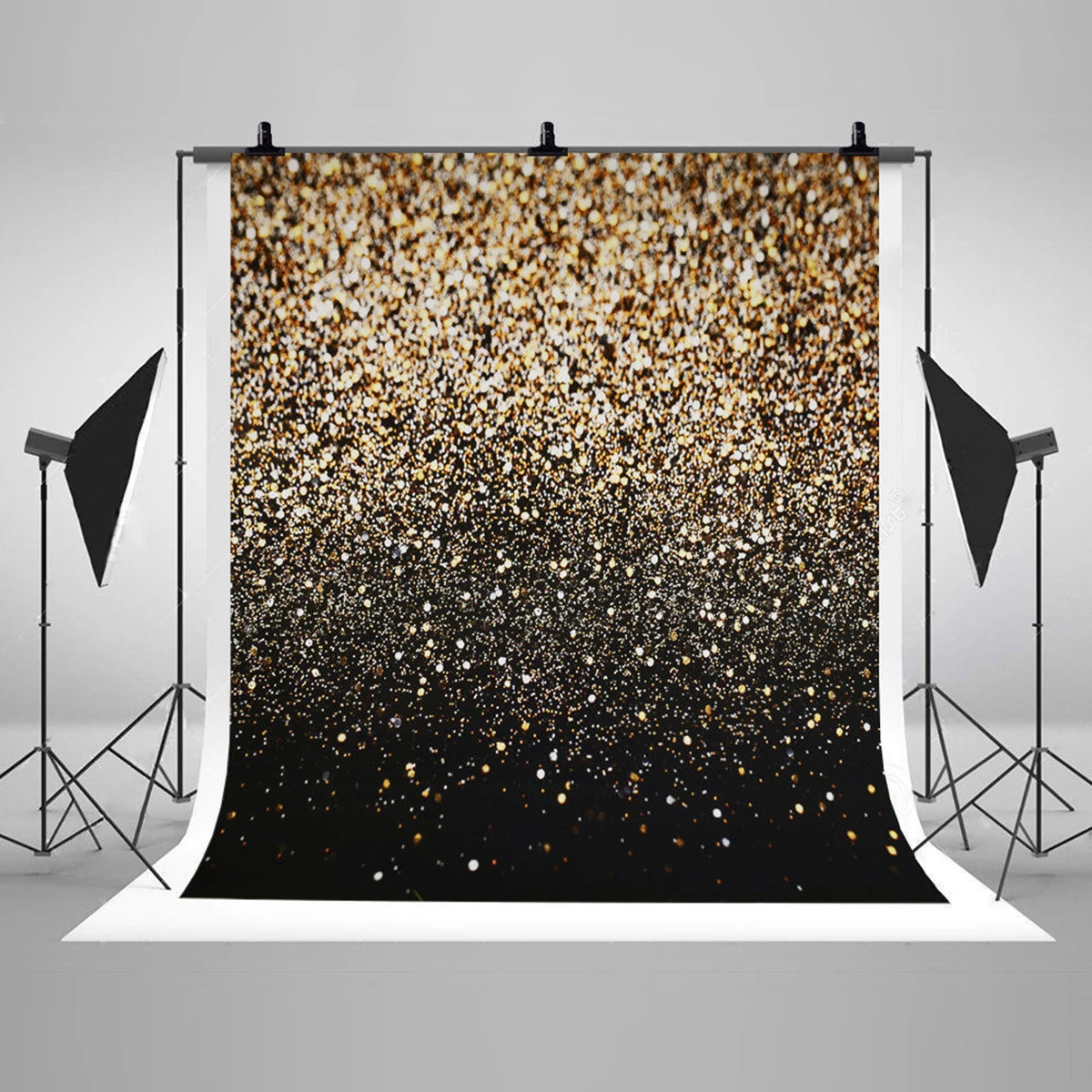 3 Sizes Glitter Dots Photography Backdrop Vinyl Background Cloth Studio