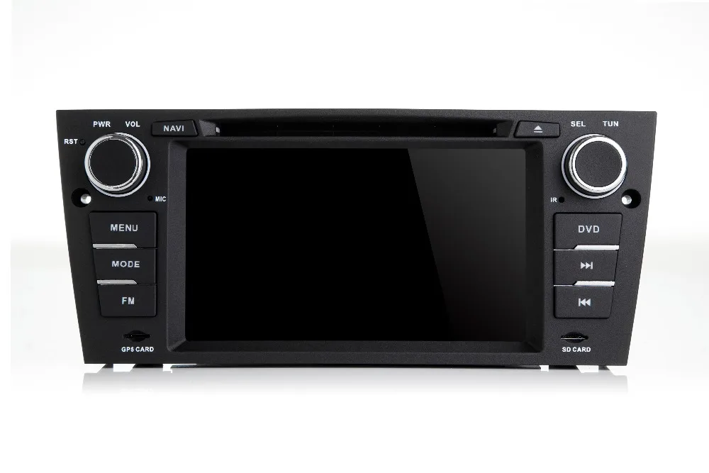Discount Car Multimedia Player GPS Android 8.1 1 Din DVD Automotivo For BMW/3 Series E90/E91/E92/E93 2GB RAM Radio FM Wifi DSP 3