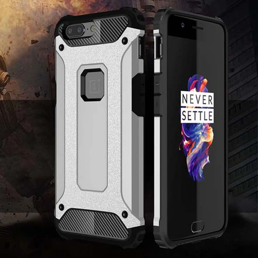 

Shockproof Armor Coque Cover 5.5For Oneplus 5 Case For Oneplus One Plus 5 Oneplus5 A5000 Phone Back Coque Cover Case