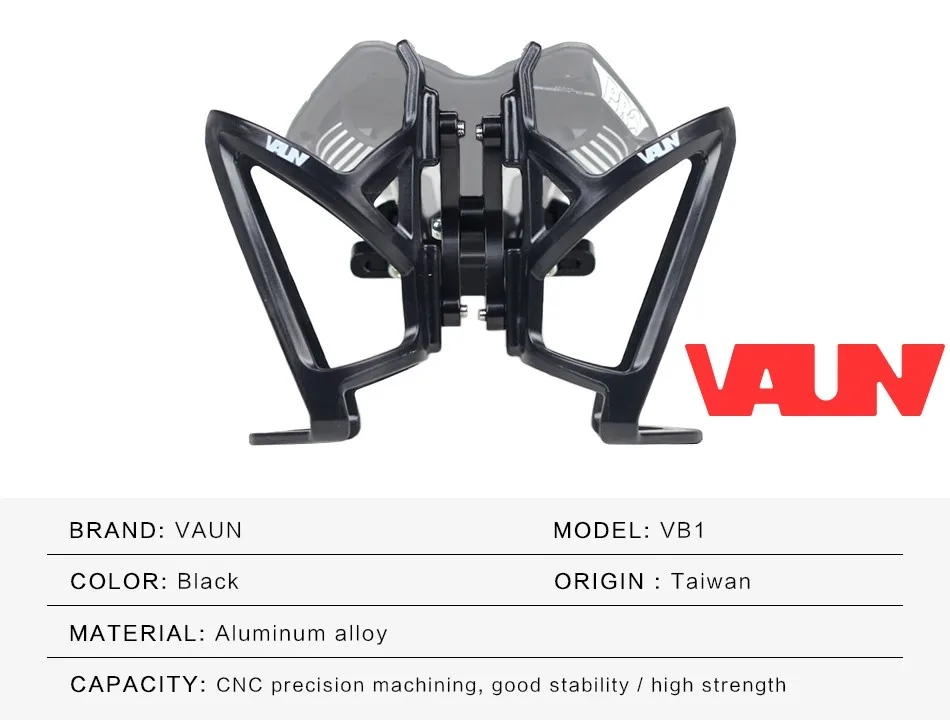 VAUN VB1 велосипедная бутылка для воды клетка система сплав черный для велосипеда с инициалами