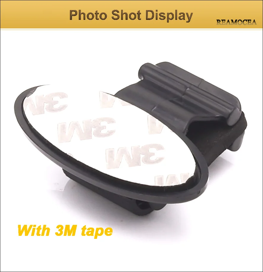 Reamocea Car Interior Mini 180 Degree Rotating Card Glasses Ticket Holder Mount Clip Bill Organizer Gas Door Guard Card Folder (9)
