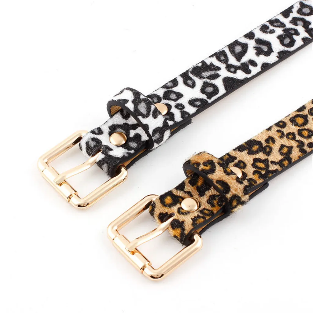 Women Man Unisex Vintage Leather Buckle Belt Multicolor leopard Leisure Belt Casual Strap Adjustable Belt Trouser Accessories Women Man Unisex Vintage Leather Buckle Belt Multicolor leopard Leisure Belt Casual Strap Adjustable Belt Trouser Accessories