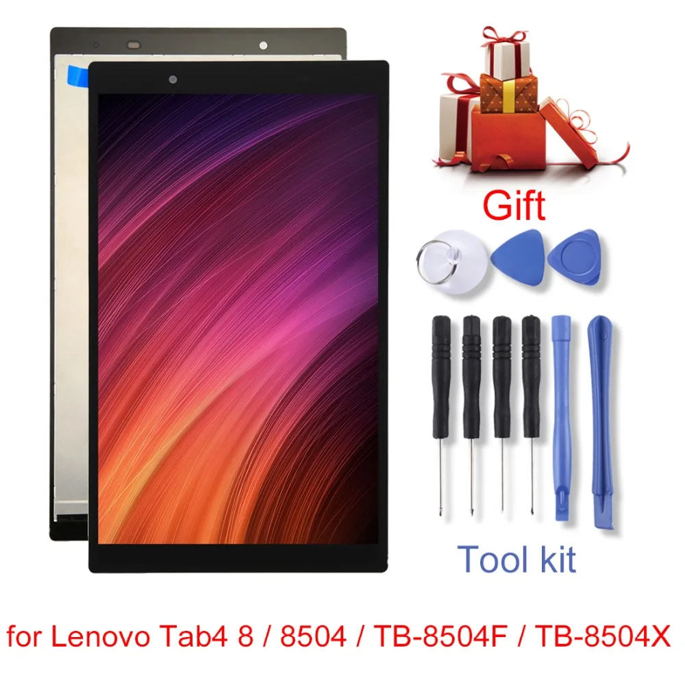 

10.1 Inch for Lenovo Tab4 8LCD Screen and Digitizer Full Assembly for Lenovo Tab4 8 / 8504 / TB-8504F / TB-8504X