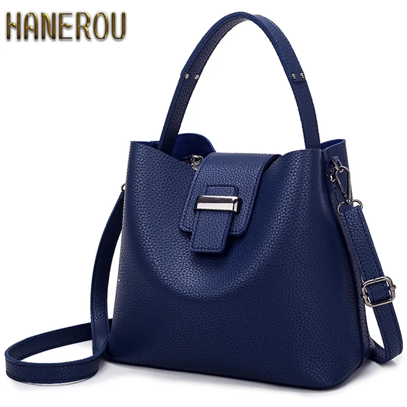 2017 Fashion PU Leather font b Handbags b font font b Women b font Tote Shoulder