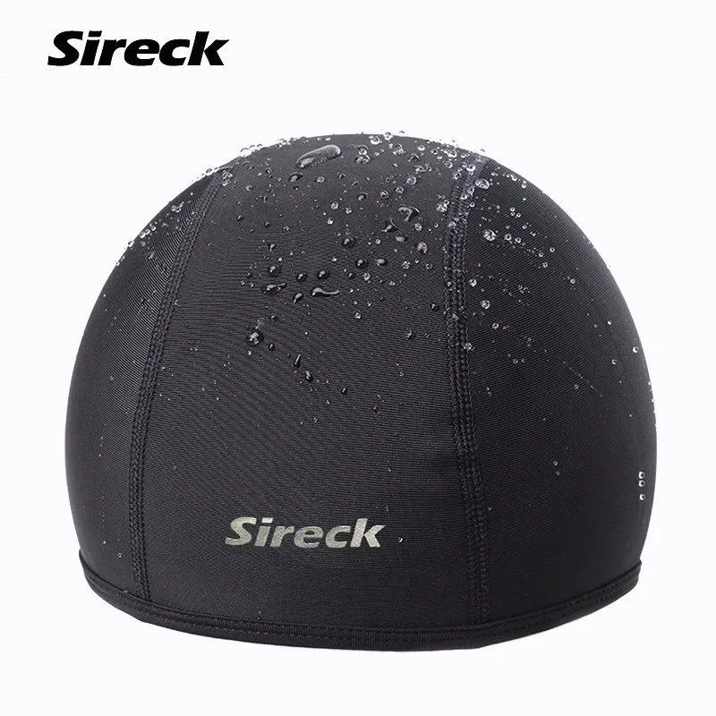 Sireck Зимняя кепка для бега, Флисовая теплая дышащая водонепроницаемая Кепка для альпинизма, велоспорта, пешего туризма, ветрозащитная Спортивная Кепка для мужчин черного цвета