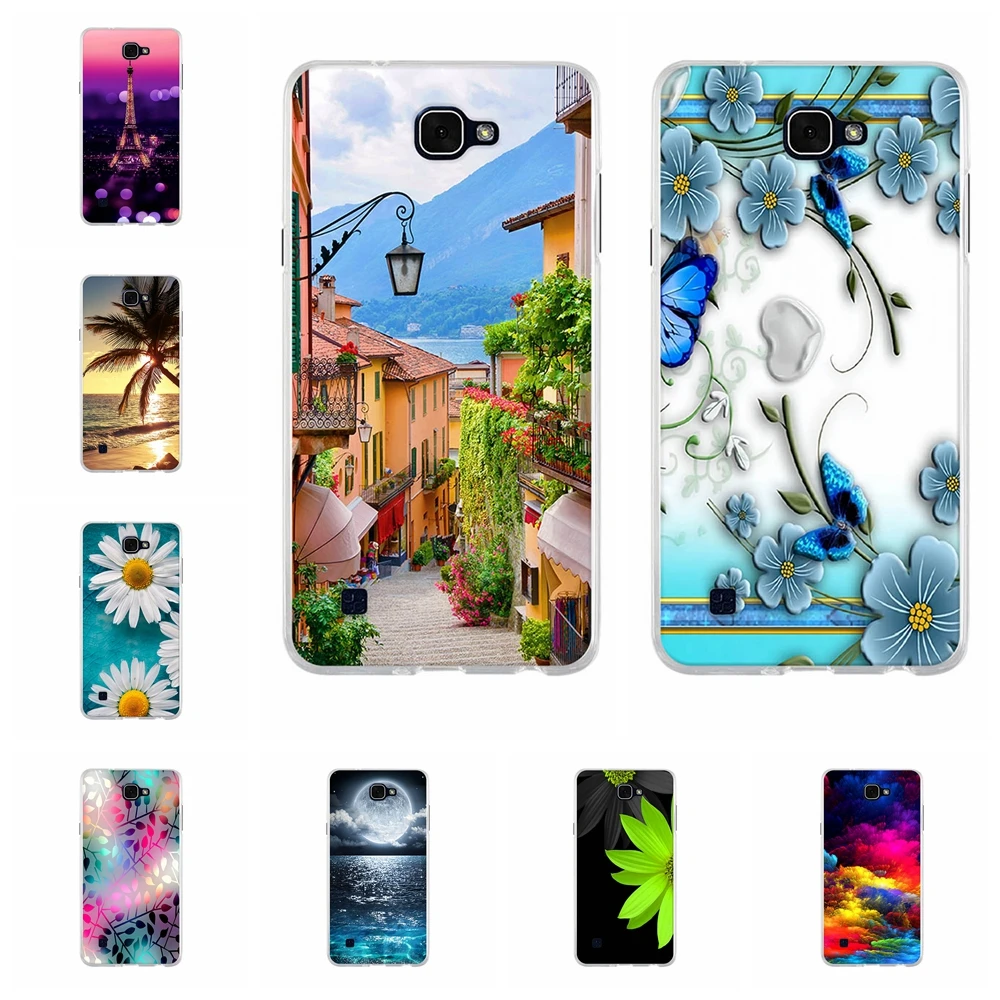 

Proterction Silicon Case For LG X5 X MAX 5.5 inch Soft TPU Cover For LG X5 X MAX 3D Print Pattern Phone Back Case Cartoon Shells